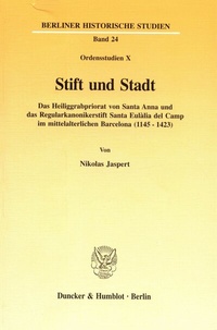 Abbildung von: Stift und Stadt. - Duncker & Humblot
