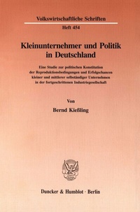 Abbildung von: Kleinunternehmer und Politik in Deutschland. - fibre
