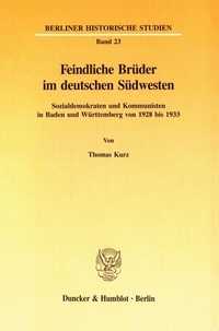 Abbildung von: Feindliche Brüder im deutschen Südwesten. - fibre