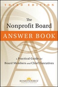 Cover: The Nonprofit Board Answer Book - Jossey-Bass