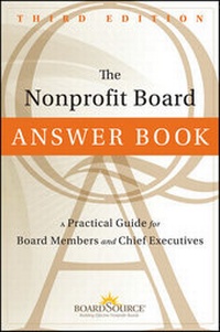 Bild vergrößern Bild: The Nonprofit Board Answer Book - Jossey-Bass
