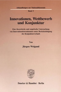 Abbildung von: Innovationen, Wettbewerb und Konjunktur. - fibre