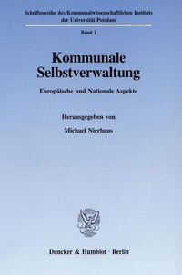 Abbildung von: Kommunale Selbstverwaltung. - fibre