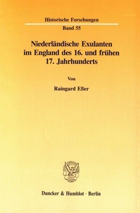 Abbildung von: Niederländische Exulanten im England des 16. und frühen 17. Jahrhunderts. - fibre