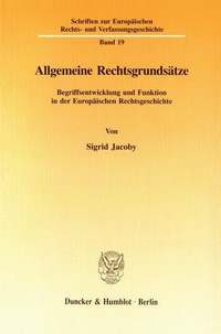 Abbildung von: Allgemeine Rechtsgrundsätze. - fibre