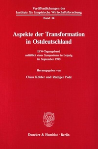 Abbildung von: Aspekte der Transformation in Ostdeutschland. - fibre