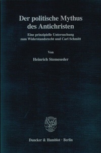 Abbildung von: Der politische Mythus des Antichristen. - fibre