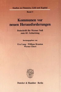 Abbildung von: Kommunen vor neuen Herausforderungen. - fibre
