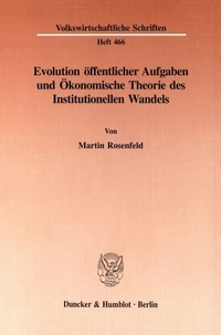 Abbildung von: Evolution öffentlicher Aufgaben und Ökonomische Theorie des Institutionellen Wandels. - fibre
