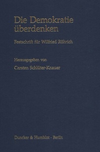 Abbildung von: Die Demokratie überdenken. - fibre