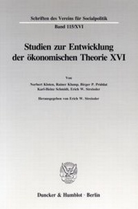 Abbildung von: Die Umsetzung wirtschaftspolitischer Grundkonzeptionen in die kontinentaleuropäische Praxis des 19. und 20. Jahrhunderts, I. Teil. - Duncker & Humblot