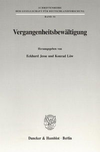 Abbildung von: Vergangenheitsbewältigung. - fibre