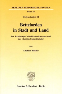 Abbildung von: Bettelorden in Stadt und Land. - fibre