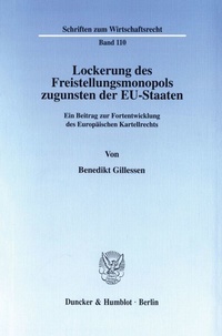 Abbildung von: Lockerung des Freistellungsmonopols zugunsten der EU-Staaten. - fibre