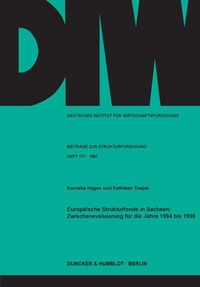 Abbildung von: Europäische Strukturfonds in Sachsen: Zwischenevaluierung für die Jahre 1994 bis 1996. - fibre