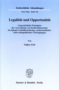 Abbildung von: Legalität und Opportunität. - fibre