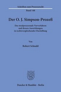 Abbildung von: Der O. J. Simpson-Prozeß. - fibre