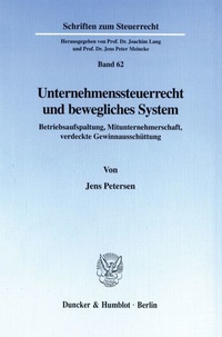 Abbildung von: Unternehmenssteuerrecht und bewegliches System. - fibre