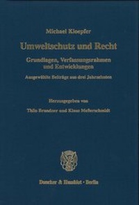 Abbildung von: Umweltschutz und Recht. - fibre