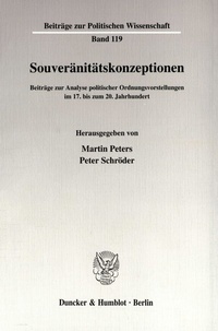 Abbildung von: Souveränitätskonzeptionen. - fibre