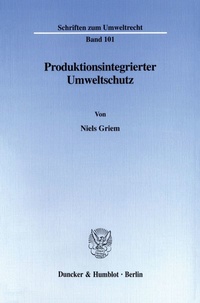 Abbildung von: Produktionsintegrierter Umweltschutz. - fibre