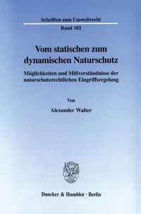 Abbildung von: Vom statischen zum dynamischen Naturschutz. - fibre