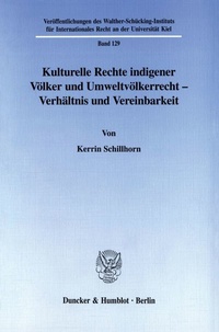 Abbildung von: Kulturelle Rechte indigener Völker und Umweltvölkerrecht - Verhältnis und Vereinbarkeit. - fibre