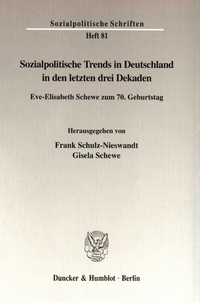 Abbildung von: Sozialpolitische Trends in Deutschland in den letzten drei Dekaden. - fibre