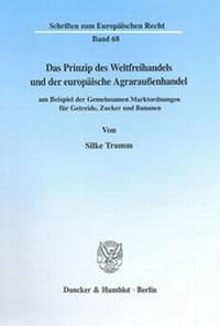 Abbildung von: Das Prinzip des Weltfreihandels und der europäische Agraraußenhandel - fibre