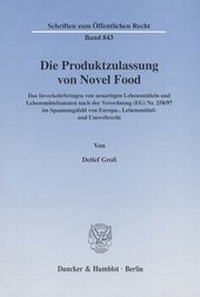 Abbildung von: Die Produktzulassung von Novel Food. - fibre