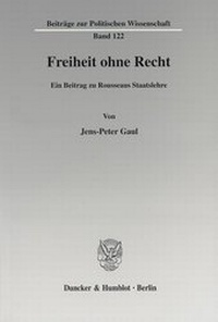 Abbildung von: Freiheit ohne Recht. - fibre