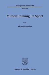 Abbildung von: Mitbestimmung im Sport. - fibre