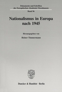 Abbildung von: Nationalismus in Europa nach 1945. - fibre