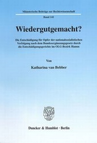 Abbildung von: Wiedergutgemacht? - fibre