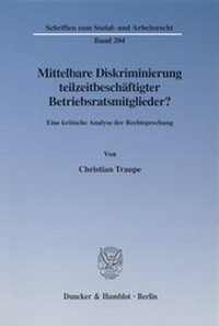 Abbildung von: Mittelbare Diskriminierung teilzeitbeschäftigter Betriebsratsmitglieder? - fibre
