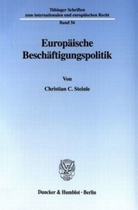 Abbildung von: Europäische Beschäftigungspolitik. - fibre