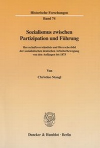 Abbildung von: Sozialismus zwischen Partizipation und Führung. - fibre