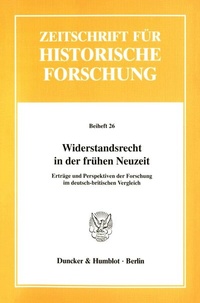 Abbildung von: Widerstandsrecht in der frühen Neuzeit. - fibre