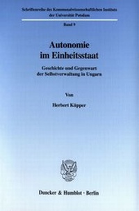 Abbildung von: Autonomie im Einheitsstaat. - fibre
