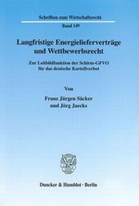 Abbildung von: Langfristige Energielieferverträge und Wettbewerbsrecht. - fibre