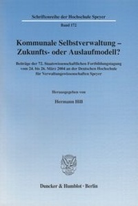 Abbildung von: Kommunale Selbstverwaltung - Zukunfts- oder Auslaufmodell? - fibre