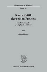 Abbildung von: Kants Kritik der reinen Freiheit. - fibre