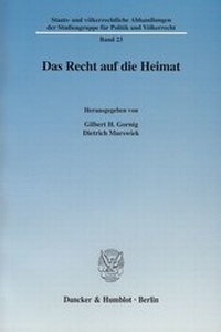 Abbildung von: Das Recht auf die Heimat. - fibre