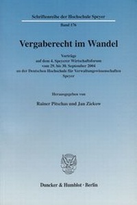 Abbildung von: Vergaberecht im Wandel. - Duncker & Humblot