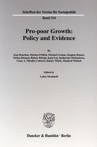 Abbildung von: Pro-poor Growth: Policy and Evidence. - Duncker & Humblot