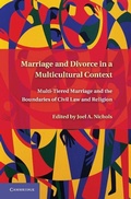 Cover: Marriage and Divorce in a Multi-Cultural Context - Cambridge University Press