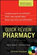 Cover: Quick Review: Pharmacy, Thirteenth Edition - McGraw-Hill Medical