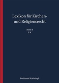 Cover: Lexikon f&uuml;r Kirchen- und Religionsrecht - Brill Deutschland