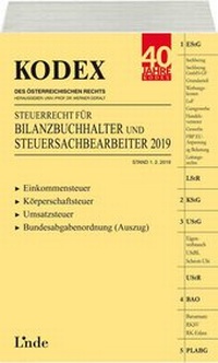 Abbildung von: KODEX Steuerrecht für Bilanzbuchhalter und Steuersachbearbeiter 2019 - Linde