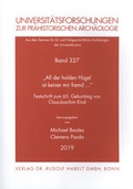 Cover: "All der holden H&uuml;gel ist keiner mir fremd ..." - Habelt, R